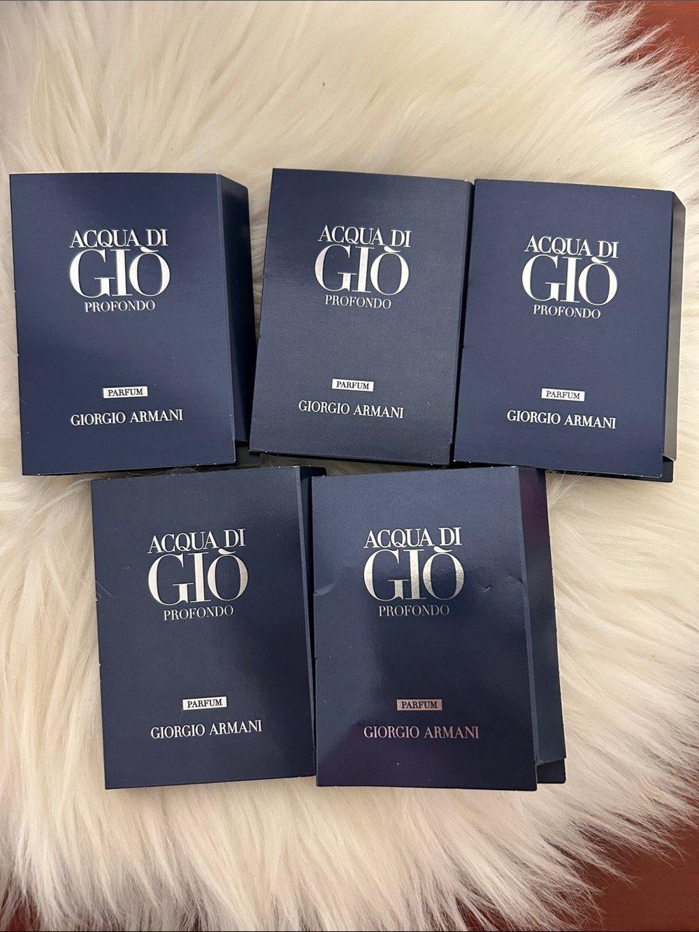 1.2mlx5 Giorgio Armani men’s samples set